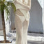 Openwork Backless Flare Sleeve Cover-Up Dress