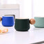 Ensemble de tasse et soucoupe en céramique élégante
