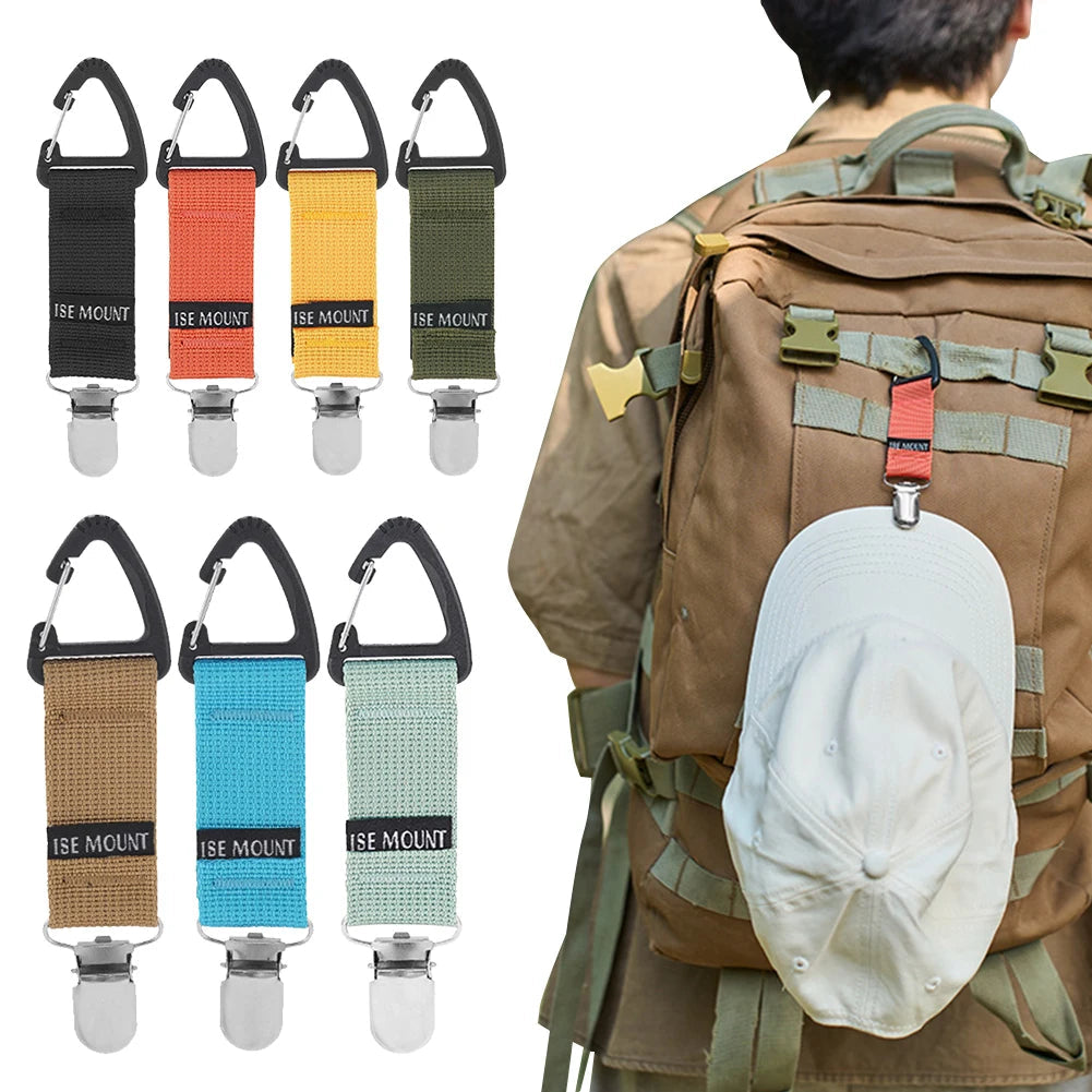 Multifunctional Outdoor Travel Clip for Hats, Gloves, and Towels