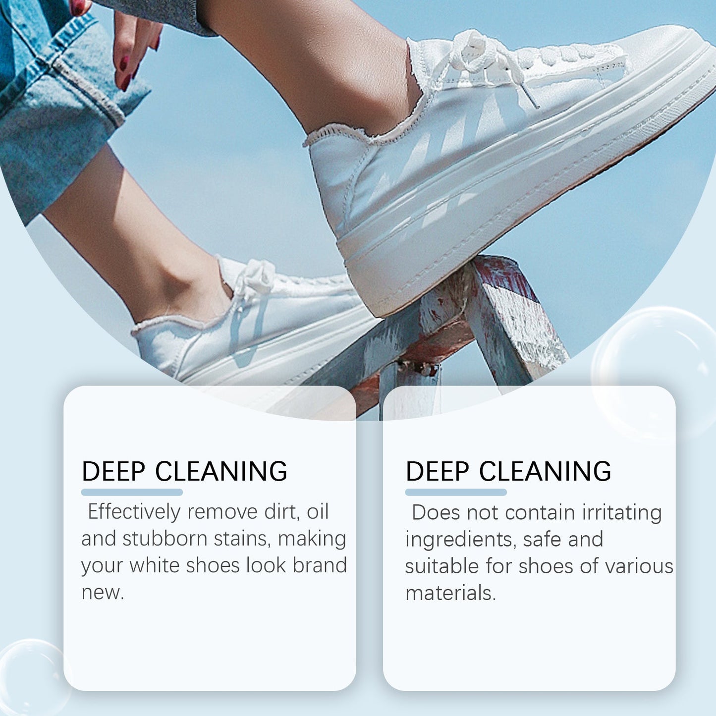 Premium Shoe Decontamination Cleaning Cream