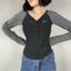 Camiseta Elegante y Ajustada para el Día a Día de Mujeres