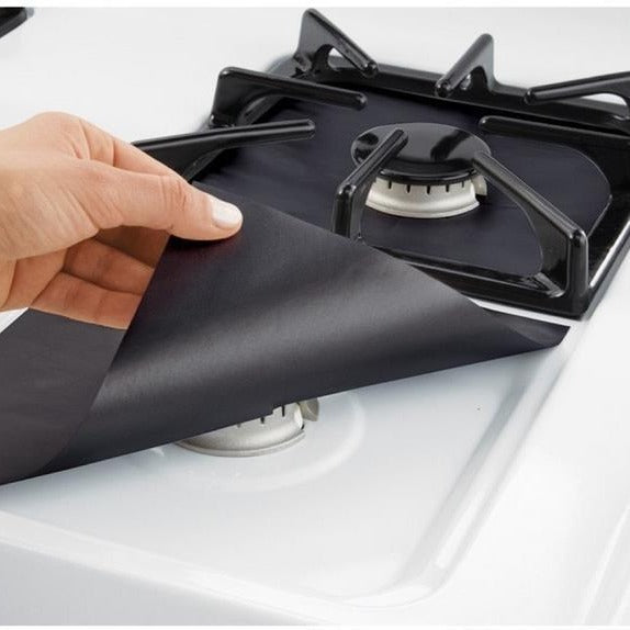Gas stove surface protection pad square high temperature resistant oil resistant and dirt resistant cleaning pad - Korvel