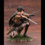 Attack on the giant army commander Liweier's figurine battle damage kneeling posture blood battle figurine anime model - Korvel