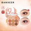 BANXEER Nine Color Eye Shadow Disk - Shimmering Shades