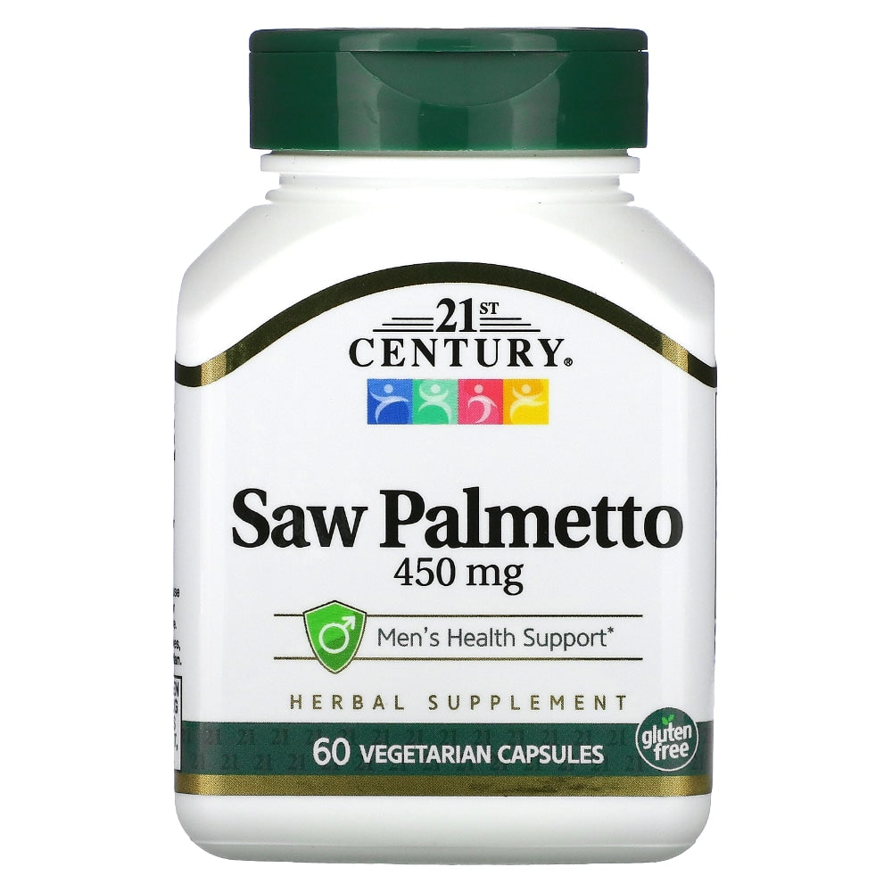 Extrait de Saw Palmetto du 21ème siècle, 320 mg - 60 capsules