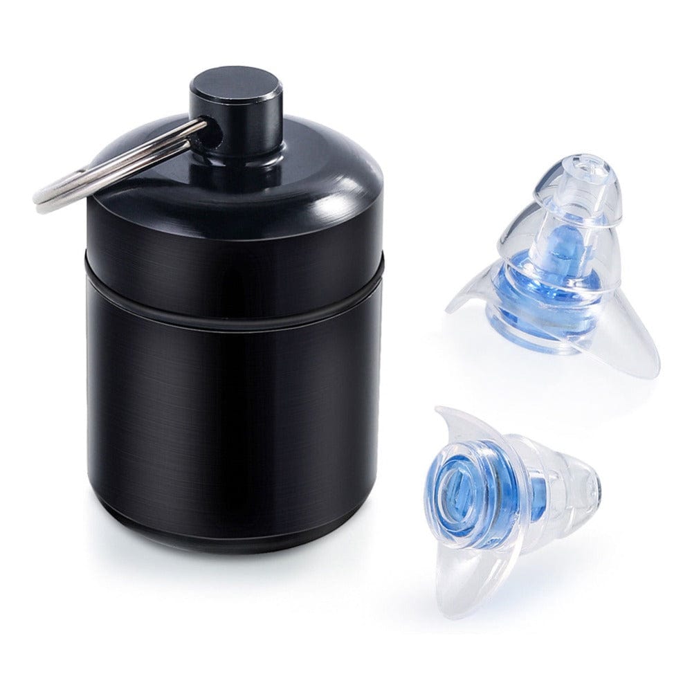 Noise Reduction And Sound Isolation Earplugs Concert High Fidelity Filter Earplugs Wholesale Blue Filter Earplugs Double Tail - Korvel