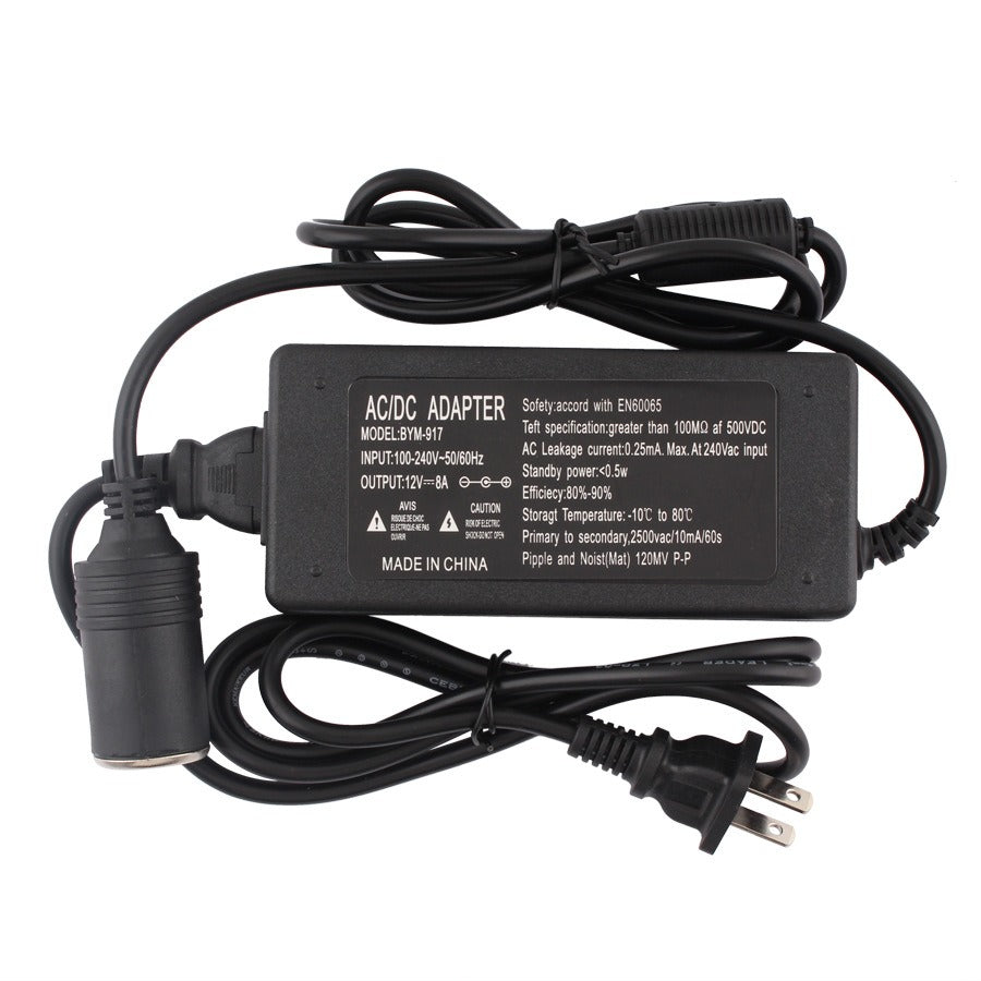 Universal Car Cigarette Lighter Power Adapter 220V to 12V