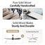 60 "modern wooden ceiling fan with lighting and remote control, 6-speed noiseless reversible DC motor ceiling fan - Korvel