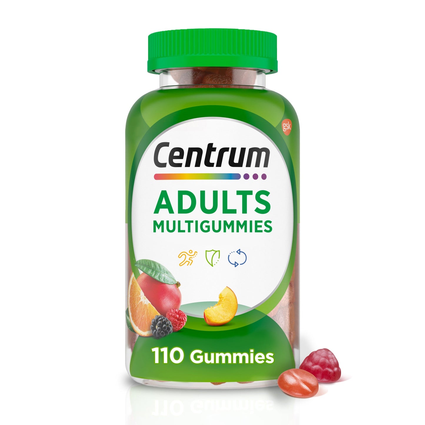 Gomitas Multivitamínicas Centrum para Adultos - Sabores de Frutas Variadas