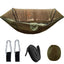Automatic Quick Opening Mosquito Net Hammock Outdoor Camping Pole Mosquito Net Hammock Anti Roll Nylon Hammock - Korvel