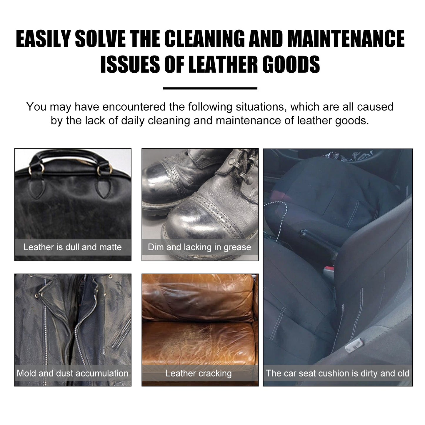 Leather Protection Oil, Leather Sofa Leather Bag Leather Jacket Decontamination Maintenance Refurbished Polish Care Oil - Korvel