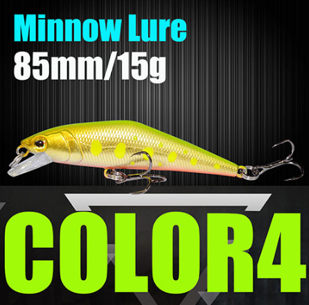 AFISHLURE Fishing Lure Wobblers Trout  85mm/15g Minnow  Hard Baits Iscas Artificial Pesca Leurre - Korvel