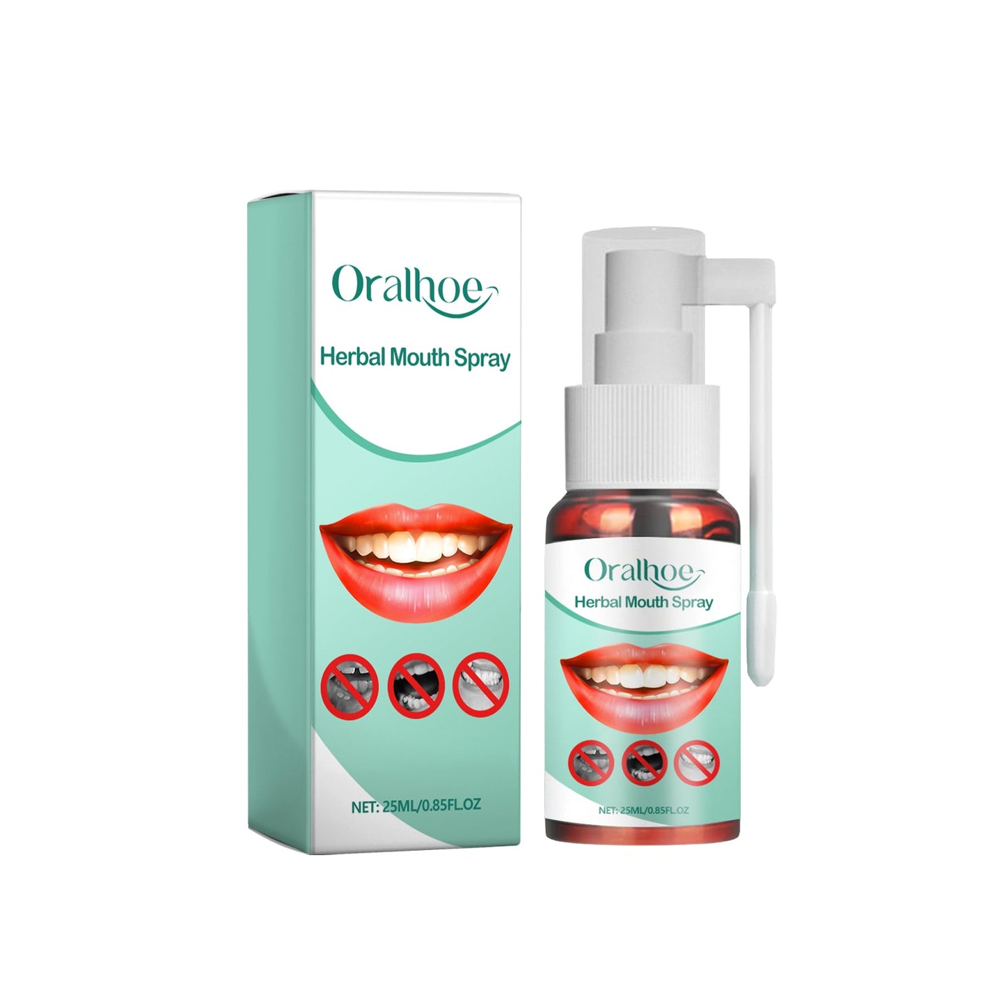 Herbal Mouth Spray, Refreshing Breath Repair Swollen Gums Relieve Oral Ulcer Yang Portable Spray - Korvel