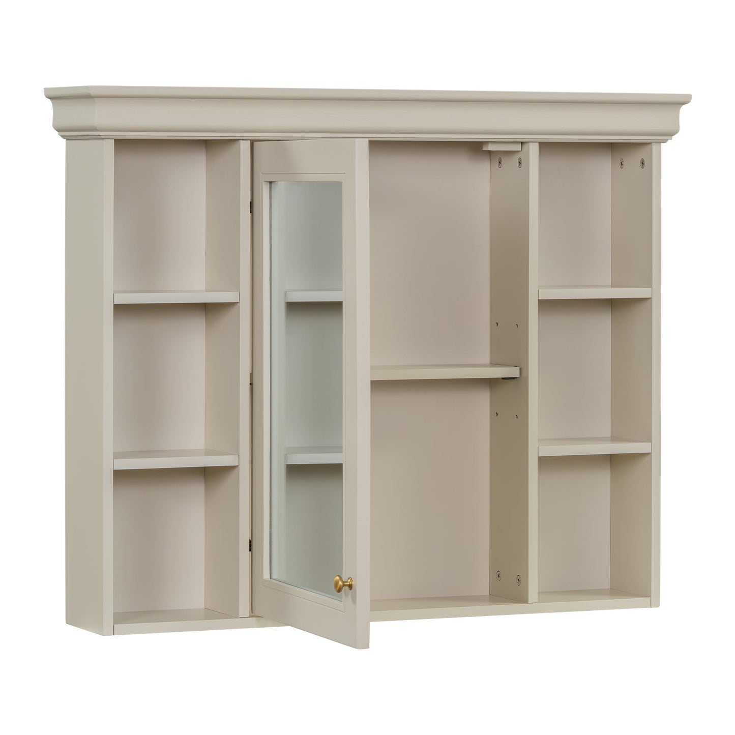 35'' x 28'' Blue Wall Mounted Bathroom Storage Cabinet with Mirror Door, Modern Bathroom Wall Cabinet with Mirror - Korvel
