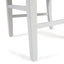 Roshan Farmhouse Acacia Wood Dining Chairs - White/Walnut (Set of 2)