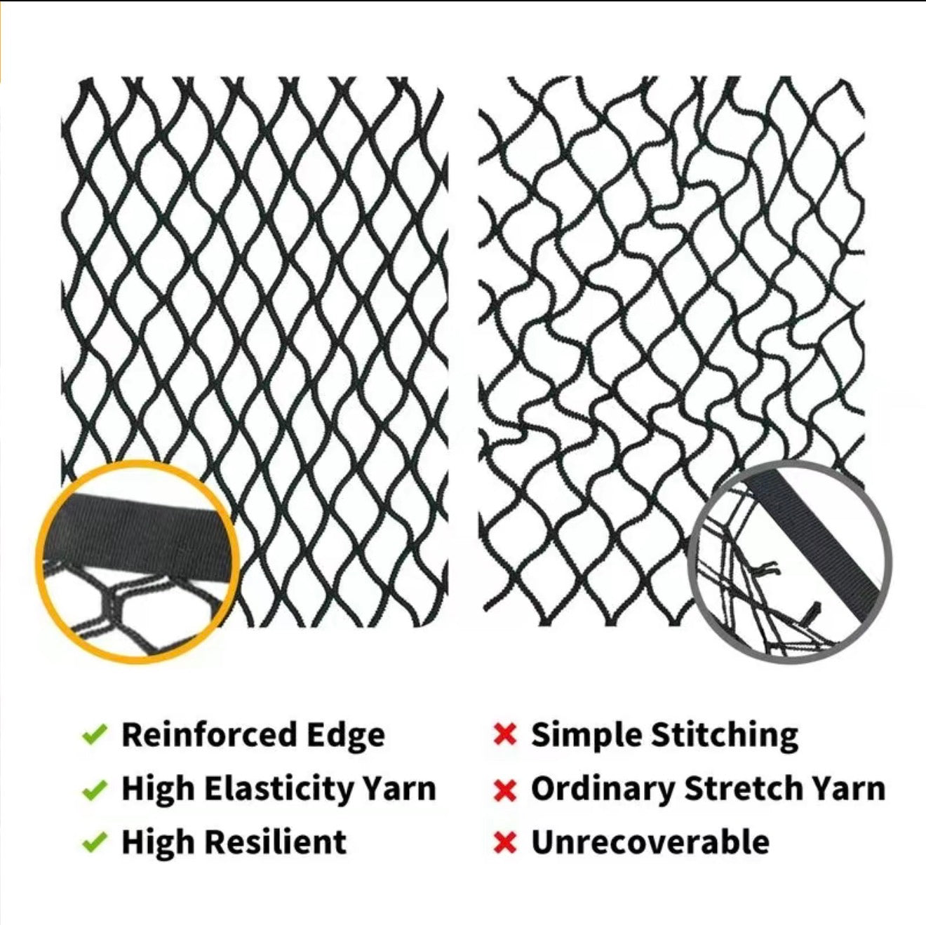 StretchHold Cargo Net - Korvel