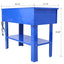 40 Gallon Parts Washer 24 Gallon Solvent Capacity 5 Gallon Per Minute Max Pump Output Heavy Duty Steel Powder Coated blue - Korvel