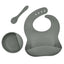 Premium Silicone Baby Feeding Set - 3-Piece Tableware