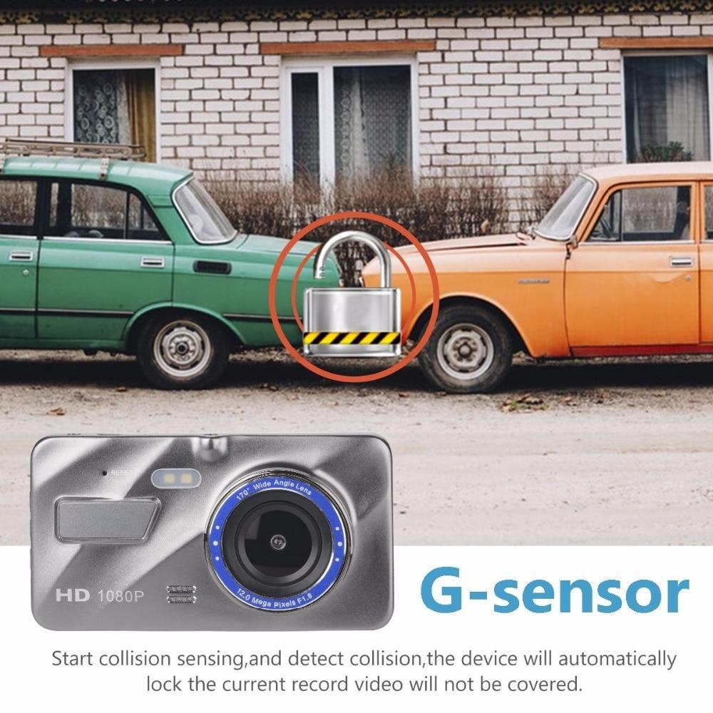 Dash Cam New Dual Lens Car DVR Camera Full HD 1080P 4 IPS Front - Korvel