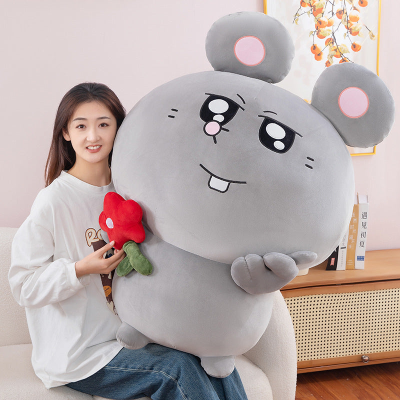 Muñeca de Peluche Meiji Mouse - Estilo Mochila Grande
