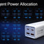 USB C Charger, MANTO 65W 5-in-1 GaN USB Charging Station, Super Fast Charger with 2 USB C Ports, 2 USB Ports and 1 Outlet - Korvel
