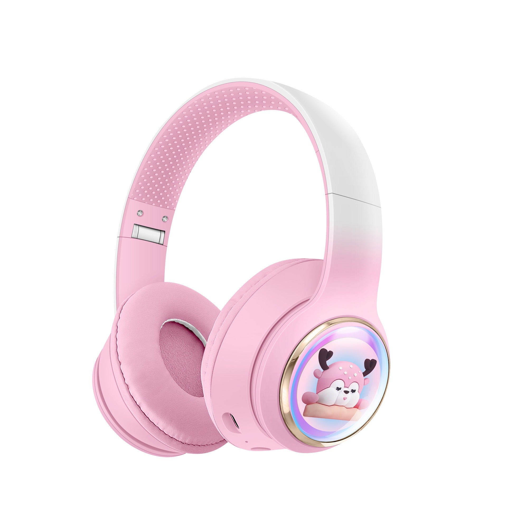 AKZ-56 Earphones Space Cabin Cute Cartoon Pet Bluetooth Headwear Large Battery Earphones Foldable Earphones - Korvel