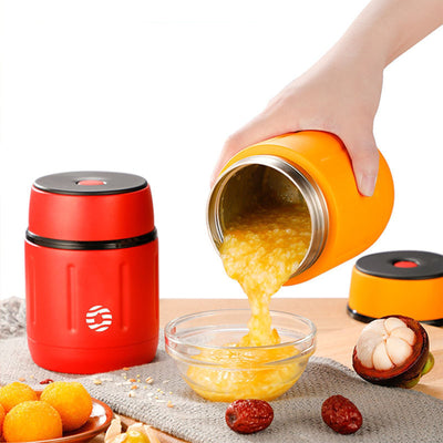 Stewing cup 316 stainless steel insulation barrel home office worker stew porridge stewing cup stewing pot - Korvel