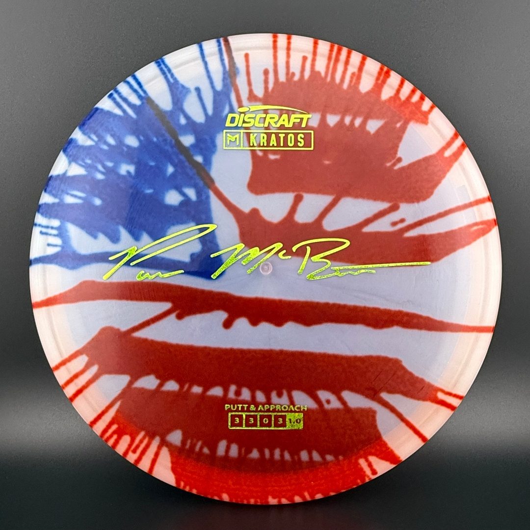 Disque Fly Dye Z Kratos - Performance Premium par Paul McBeth