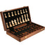 International Chess High end Solid Wood Set Large Children's Wooden Folding Chess Board Special for Western Chess Competition - Korvel
