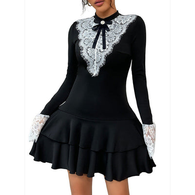 Lace   Party Mini Dress for Women - Korvel