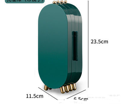 Jewelry storage box, earrings, necklaces, bracelets, jewelry boxes, household multifunctional foldable portable display racks - Korvel
