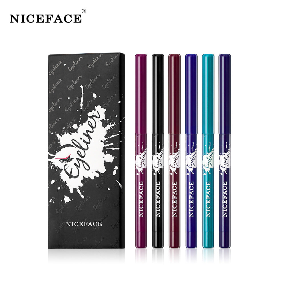 NICEFACE6 Color Matte Color Eyeliner Not Easy To Smudge Eyeliner Gel Lip Liner Eye Shadow - Korvel