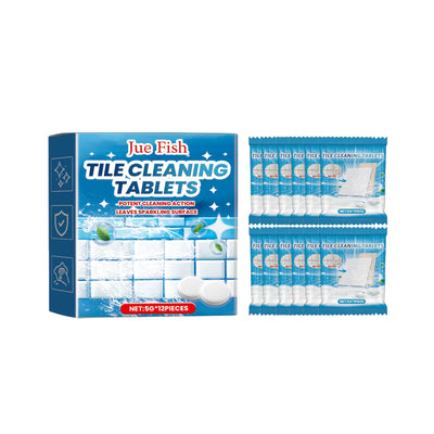 Ceramic Tile Cleaning Effervescent Tablet, Toilet Basin Wall Tile Decontamination And Descaling Brightening Cleaning Tablet - Korvel