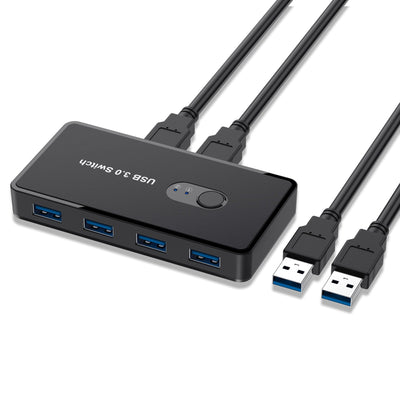 Concentrador de Interruptor Periférico USB 3.0 de 4 Puertos