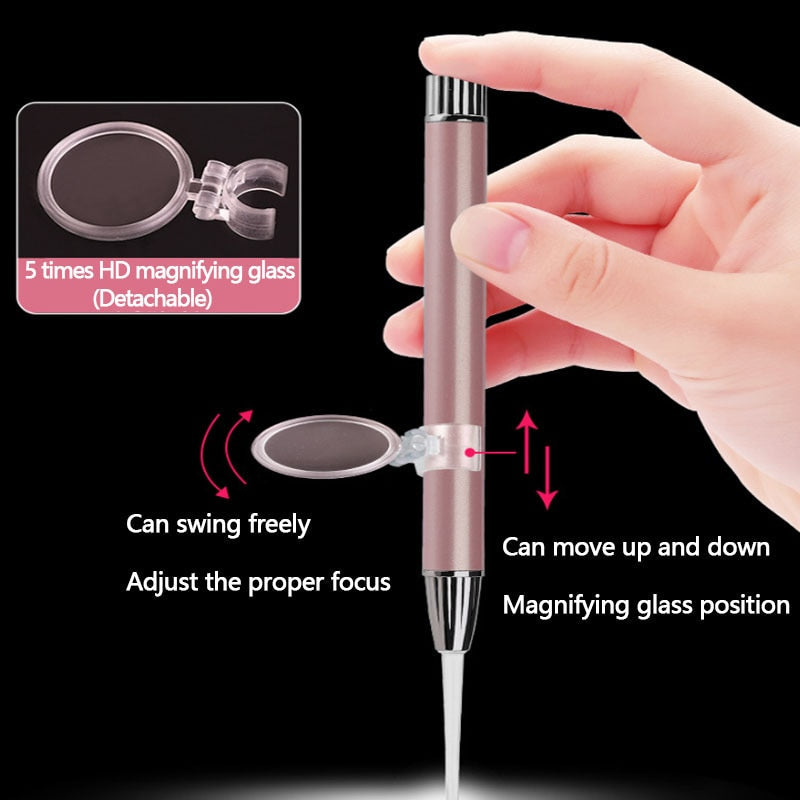 LED Flashlight Ear Cleaner with Magnifier