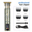 T9 Hairdresser With LCD Display Electric Hair Clipper Household Large Screen Digital Display Electric Hair Clipper Carving Oil Head Shaver Hair Clipper - Korvel