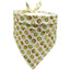Bandana pour chien en coton premium style fruit