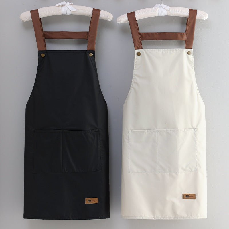 Apron for Home Kitchen Waist Waterproof and Oil proof Advertising Logo Printing Apron - Korvel