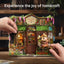DIY wooden fairy-tale Wonderhous: mini bookends, assembleable houses, gifts, home decor - Korvel