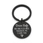 Driving safety stainless steel keychain Couple boyfriend girlfriend gift - Korvel