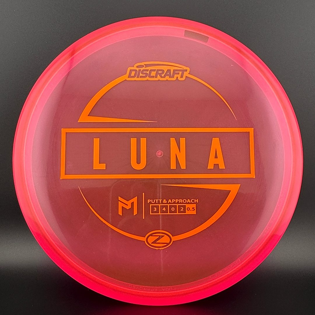 Discraft Z Luna Disc Golf Putter - Paul McBeth Edition