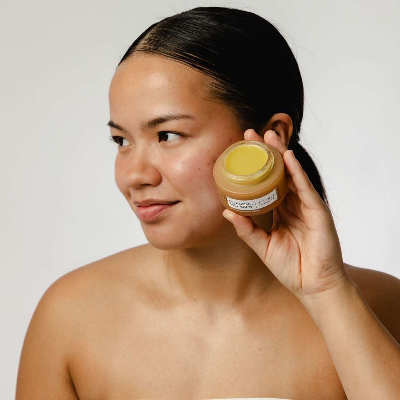 Cleansing Face Balm with Oat Oil + Vitamin E - Korvel