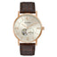 Reloj Clásico para Hombre Bulova con Esfera Marrón