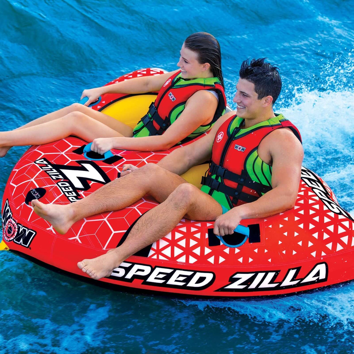 WOW Watersports Speedzilla Tubo Remolcable para 1-2 Pasajeros
