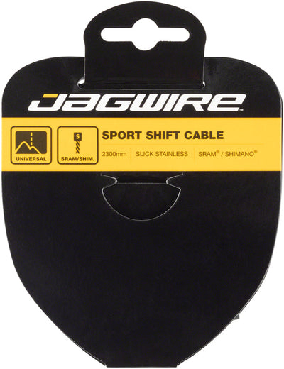 Jagwire Sport Shift Cable - 1.1 x 2300mm Stainless Steel for SRAM/Shimano