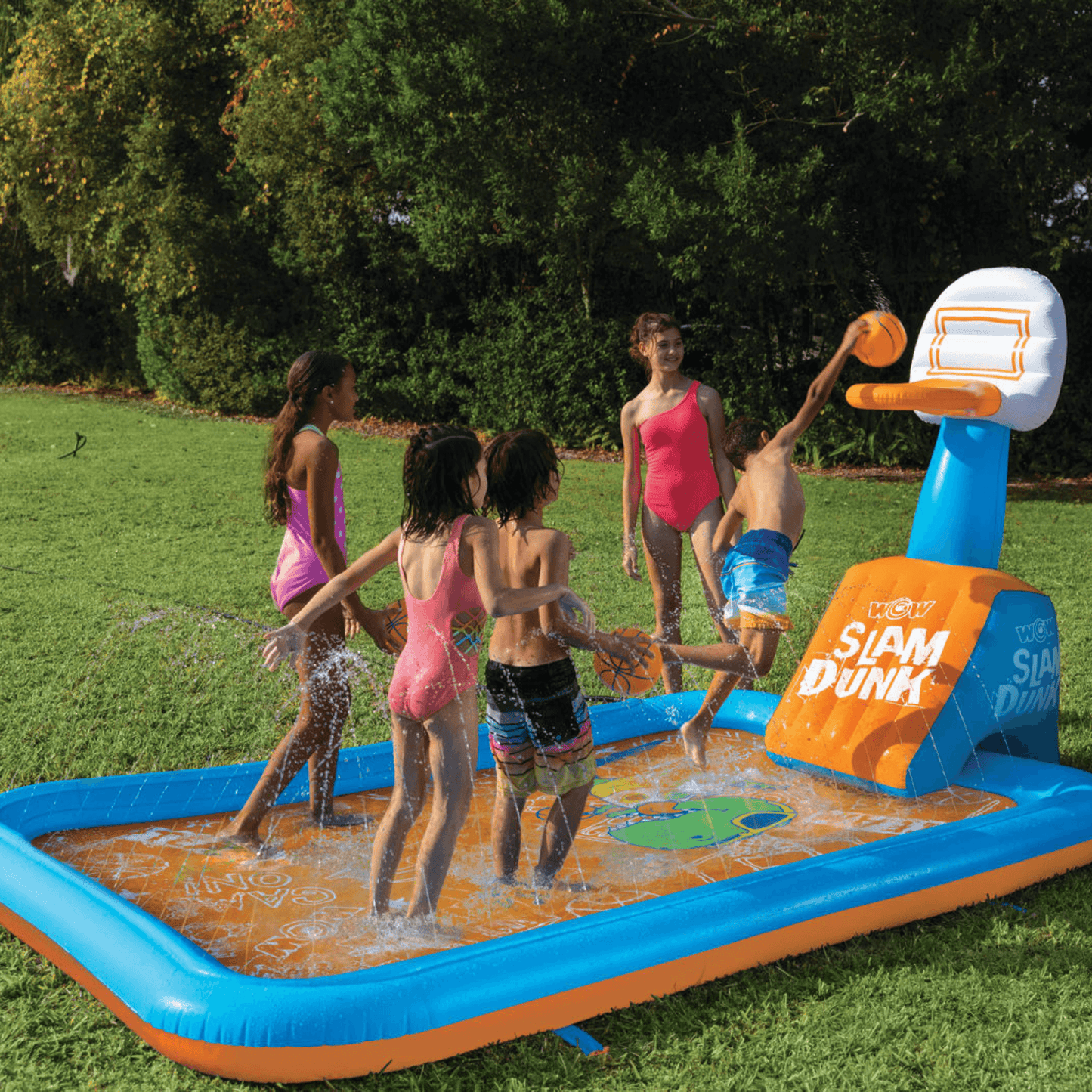 WOW Sports Slam Dunk Splash Pad - Fun Water Play Experience