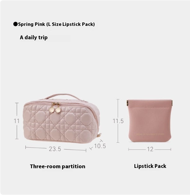 Portable Travel Makeup Bag - Stylish & Functional