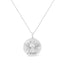 Collar con colgante del zodiaco Cáncer en plata esterlina .925