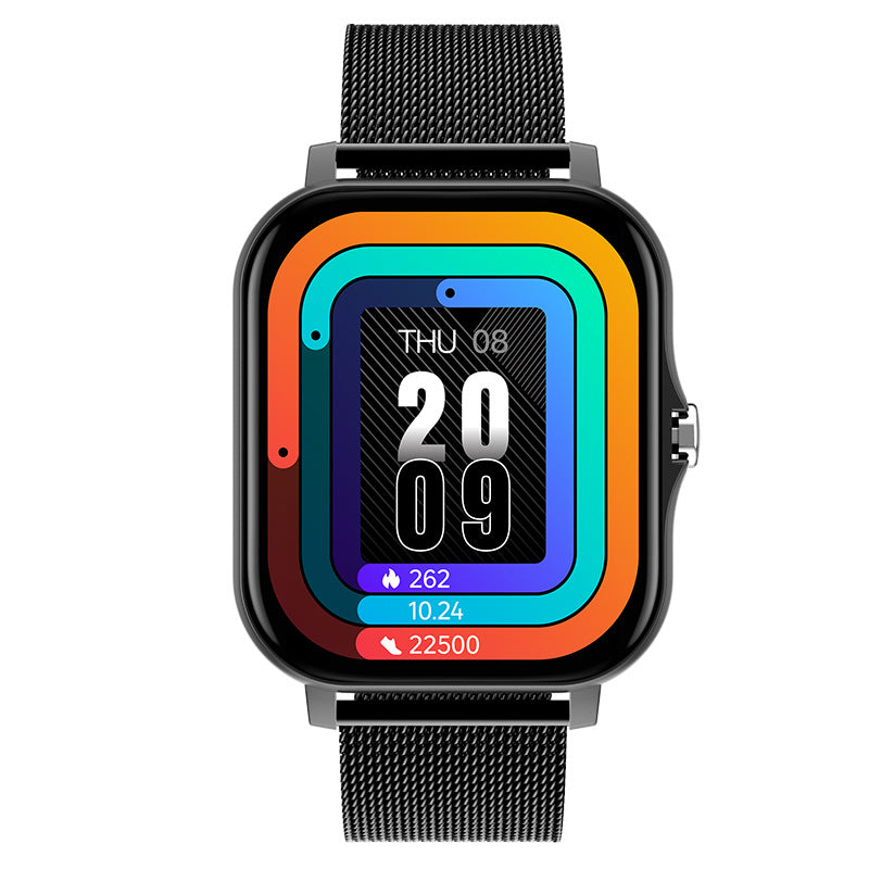 CT2 Smart Watch Full Touch Fitness Smart Watch Heart Rate Monitor Bluetooth Call Waterproof Watch - Korvel