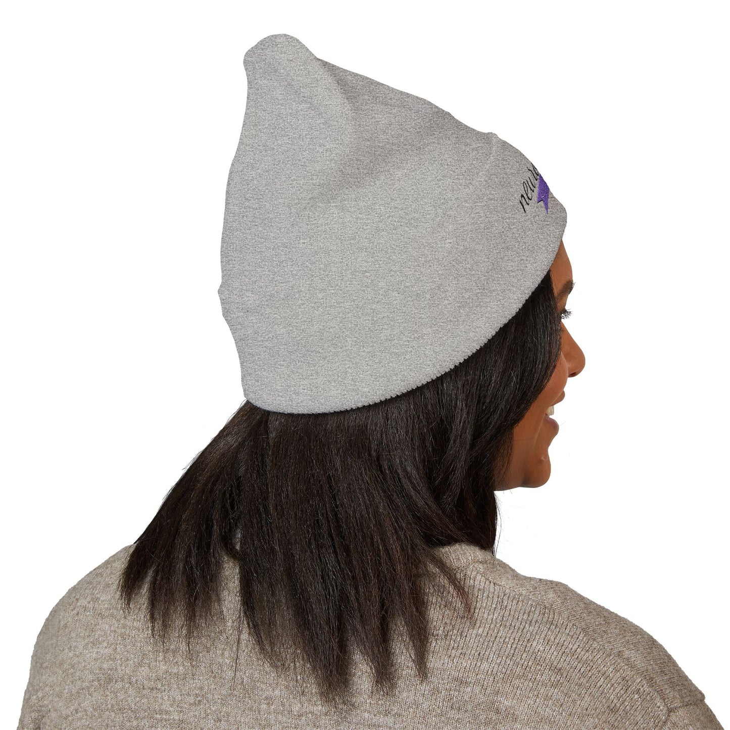 Gorro Bordado Neurograceful – Sombrero de Tejido para la Conciencia de la Epilepsia